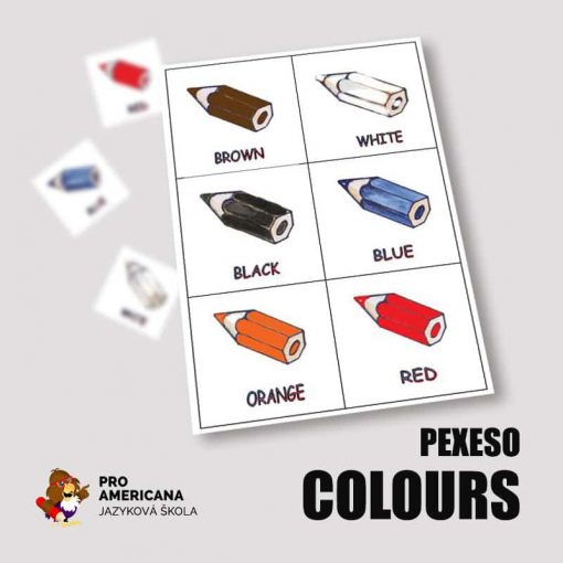 PEXESO - Farby