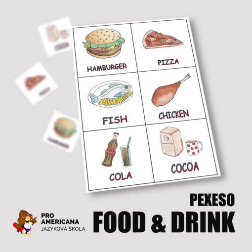 PEXESO - Jedlo a nápoje